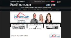 Desktop Screenshot of erichomes.com